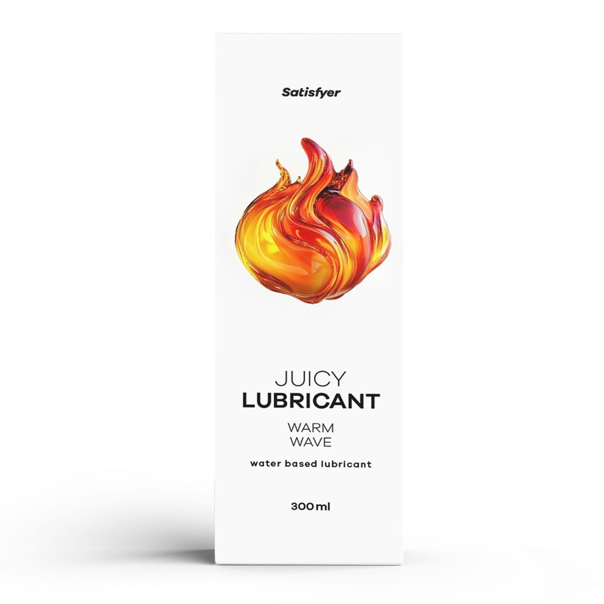 Satisfyer Juicy Lubricant Warming Wave 300 ml, lubrikant na vodní bázi s hřejivým efektem