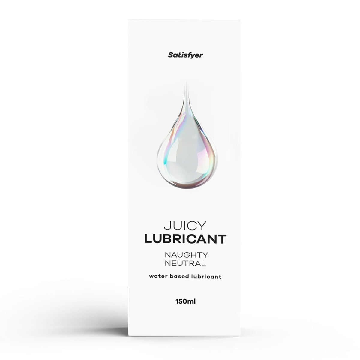Satisfyer Juicy Lubricant Naughty Neutral 300 ml, lubrikant na vodní bázi