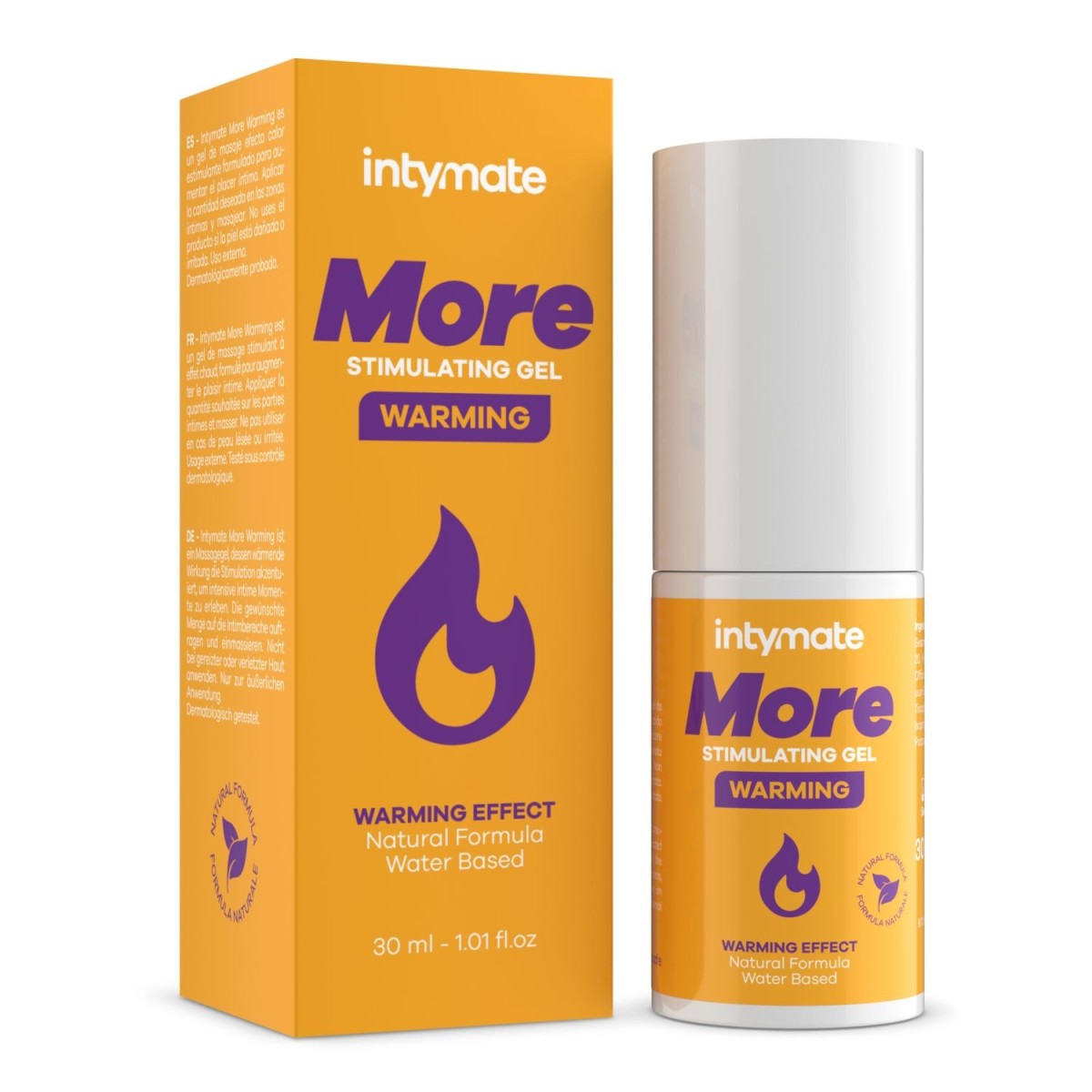 Intymate More Warming Gel 30 ml, stimulační gel s hřejivým efektem