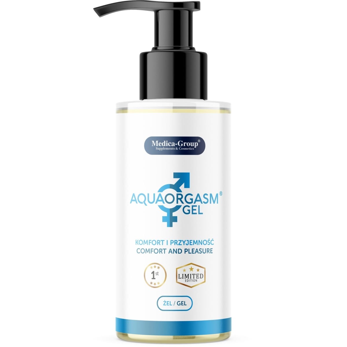 Medica-Group Aqua Orgasm Gel 150 ml, stimulační gel s chladivým efektem