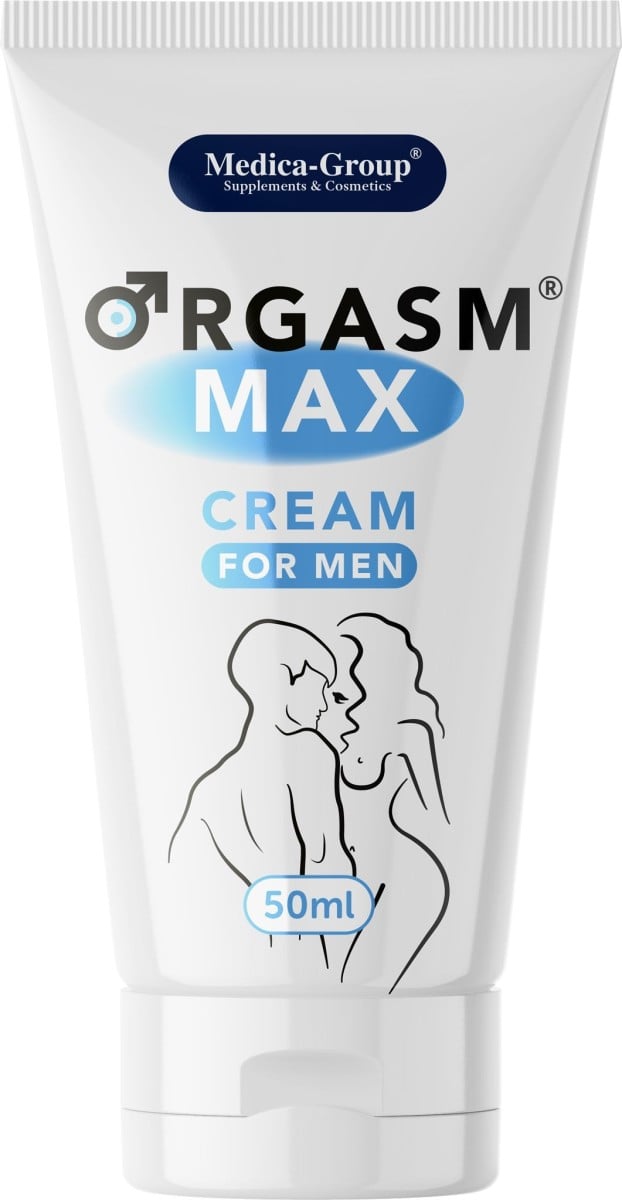 Medica-Group Orgasm Max Cream for Men 50 ml, intimní krém pro muže na posílení citlivosti a intenzivnější prožitky