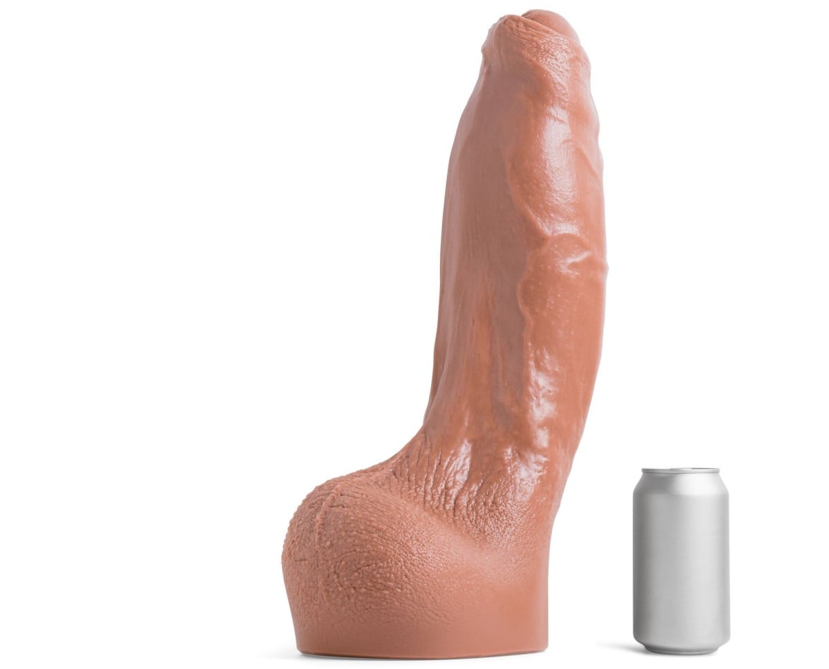 Mr. Hankey’s Toys Wade Wolfgar XXXXL, prémiové silikonové dildo s Vac-U-Lock 42 x 7,7–12,2 cm