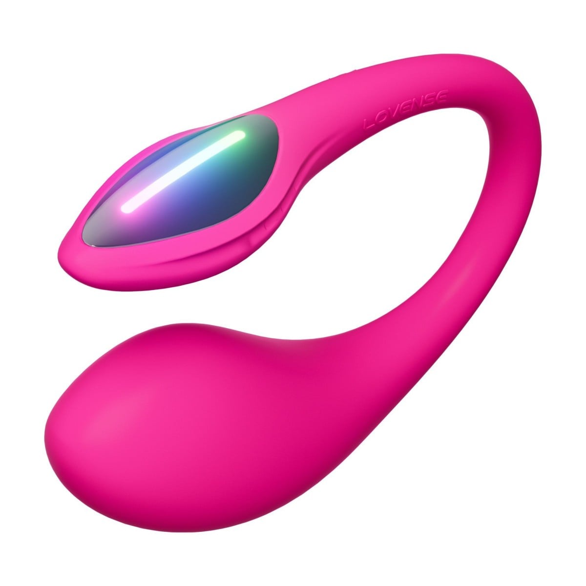 Lovense Lush Mini, silikonový vibrátor ovládaný mobilní aplikací přes Bluetooth 9,6 x 3,1 cm
