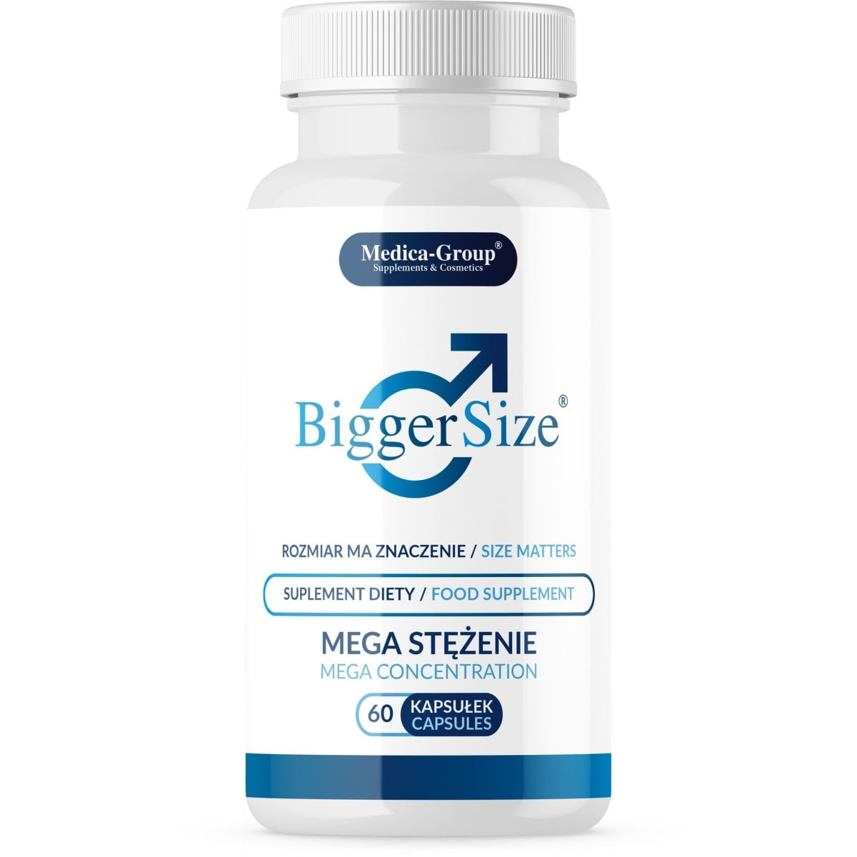 Medica-Group BiggerSize 60 kapslí, doplněk stravy pro zvětšení penisu