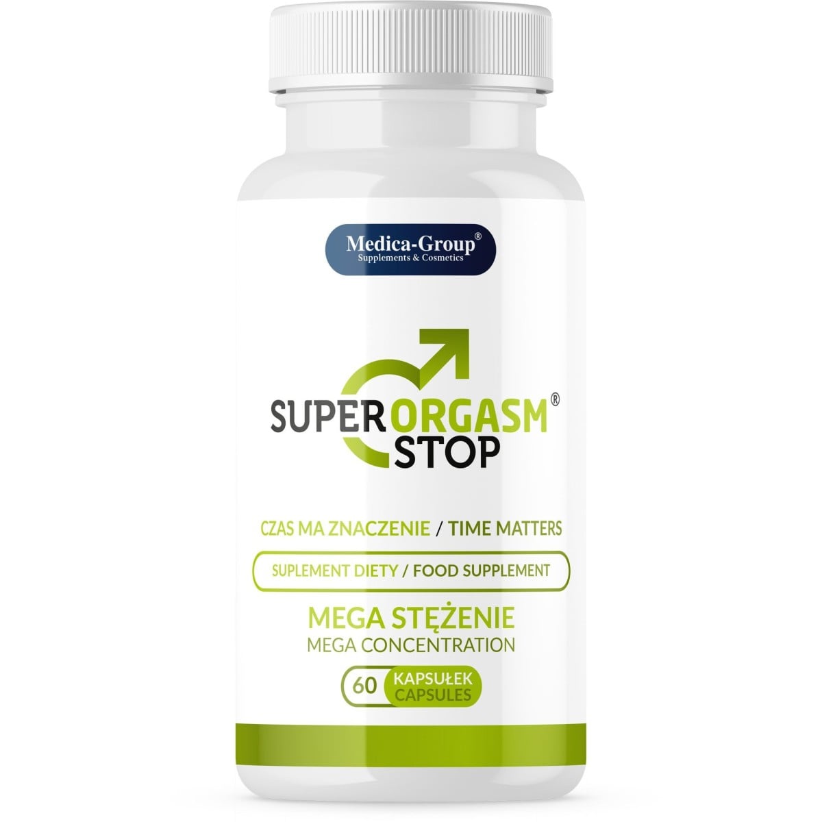 Medica-Group Super Orgasm Stop 60 kapslí, doplněk stravy pro prodloužení styku