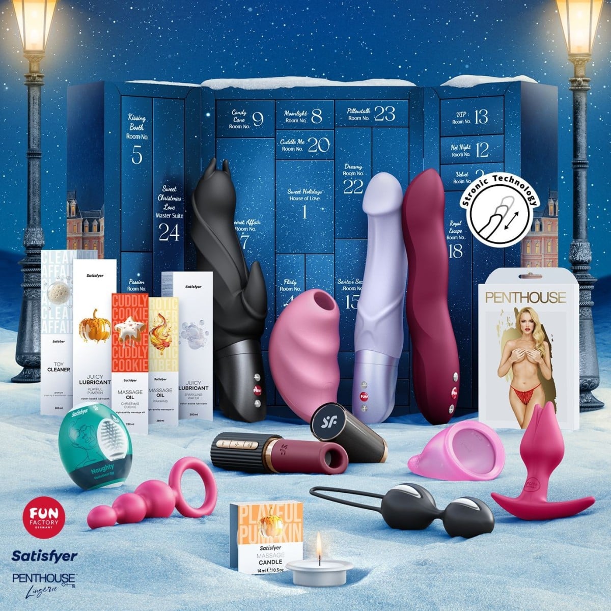 Satisfyer Premium Advent Calendar, erotický adventní kalendář