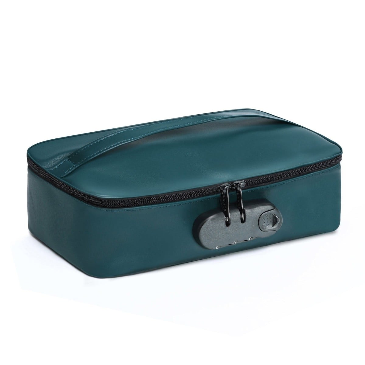 Taška na hračky Dorcel Discreet Box Luxury zelená, zamykatelné pouzdro na erotické pomůcky 27 x 16 cm