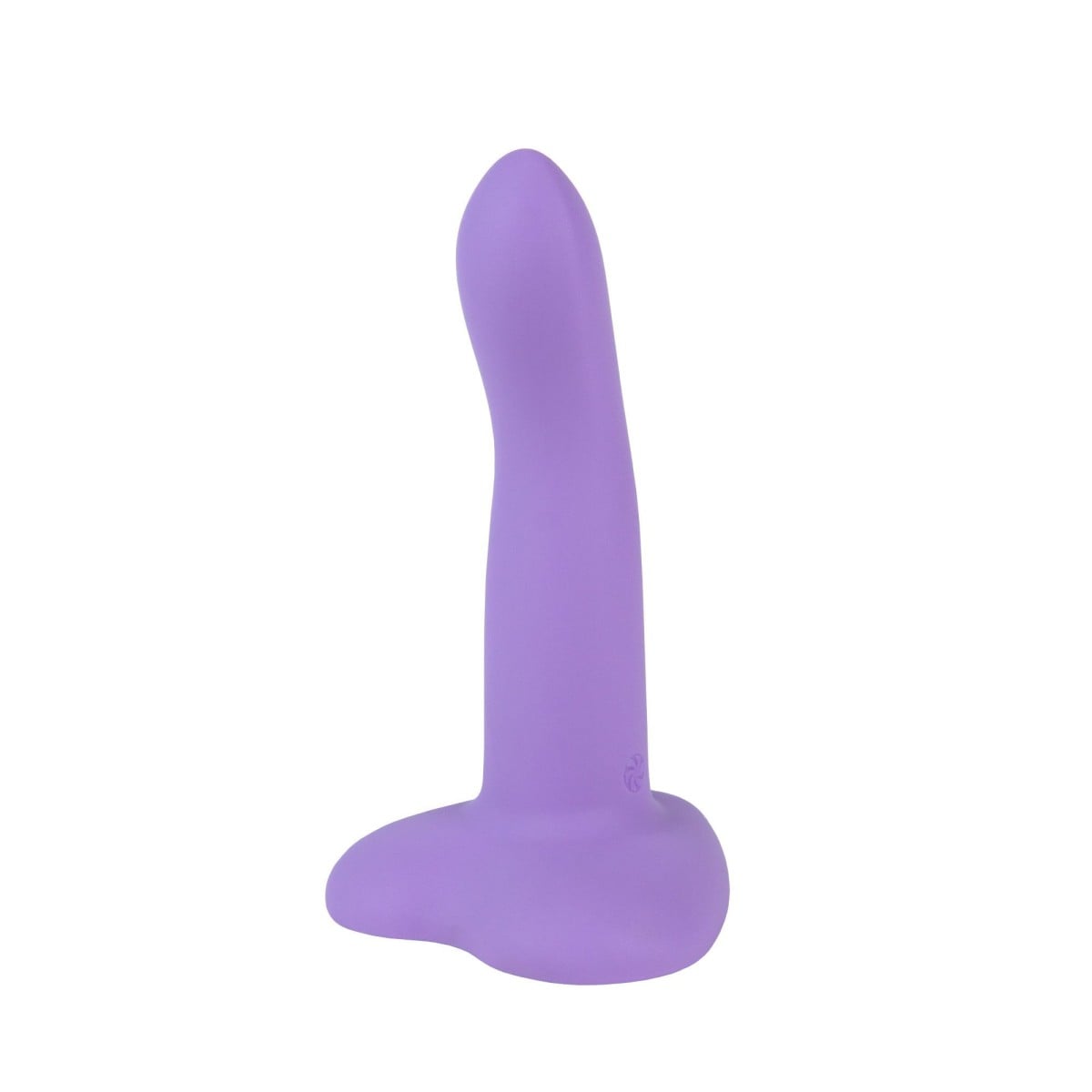 Lola Games Flow Emotional Dildo Purple, silikonové dildo s přísavkou 12,7 x 3 cm