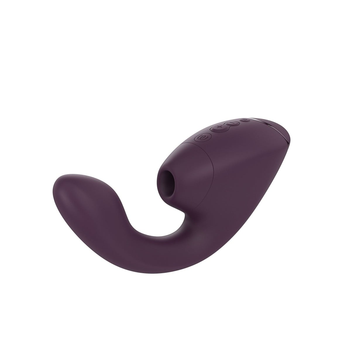 Vibrátor s podtlakovou stimulací Womanizer Next Duo Purple, vibrátor na bod G se stimulátorem klitorisu