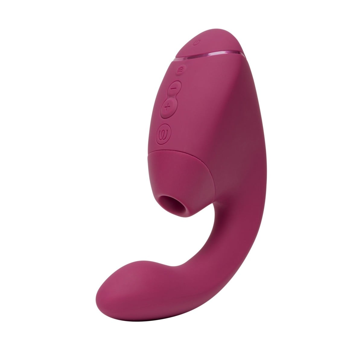 Vibrátor s podtlakovou stimulací Womanizer Next Duo Pink, vibrátor na bod G se stimulátorem klitorisu