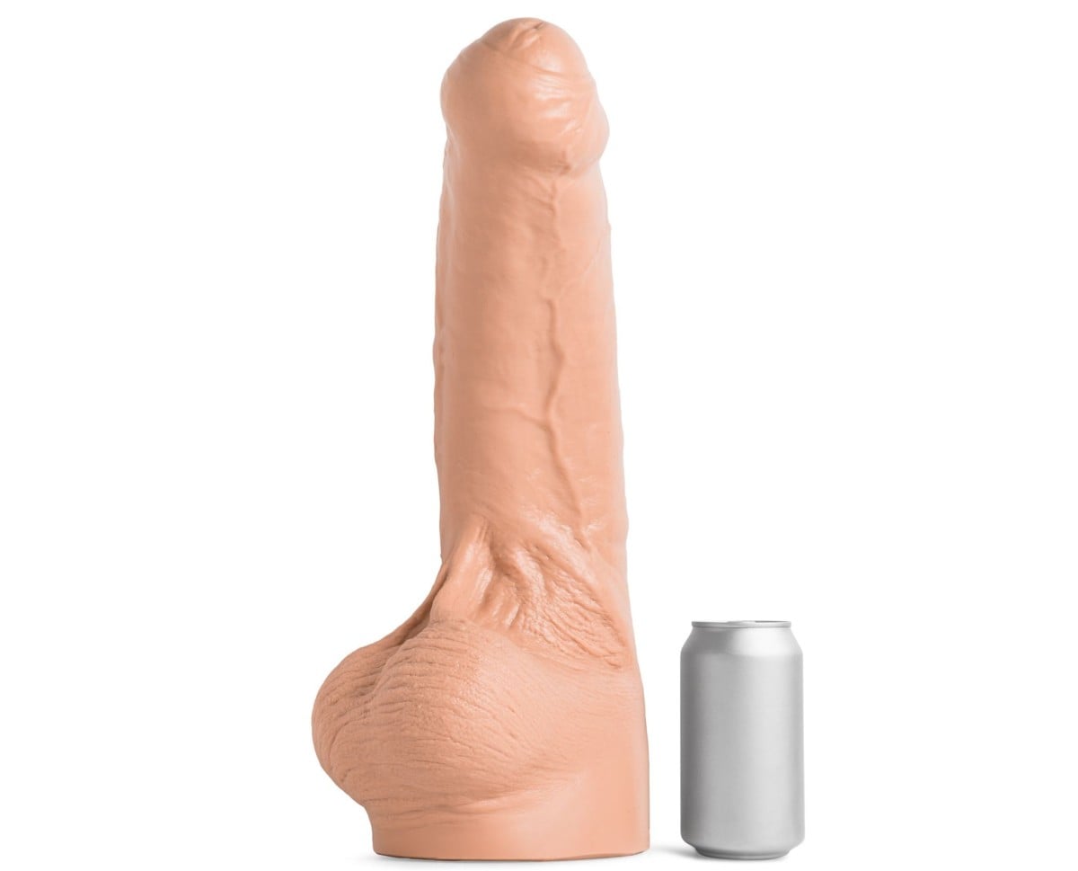 Mr. Hankey’s Toys Boy9 XXXXL, prémiové silikonové dildo s Vac-U-Lock 44,7 x 8,6–10,2 cm