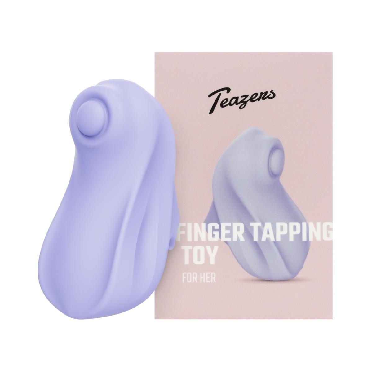 Teazers Finger Tapping Toy, silikonový stimulátor na prst pro ženy a páry