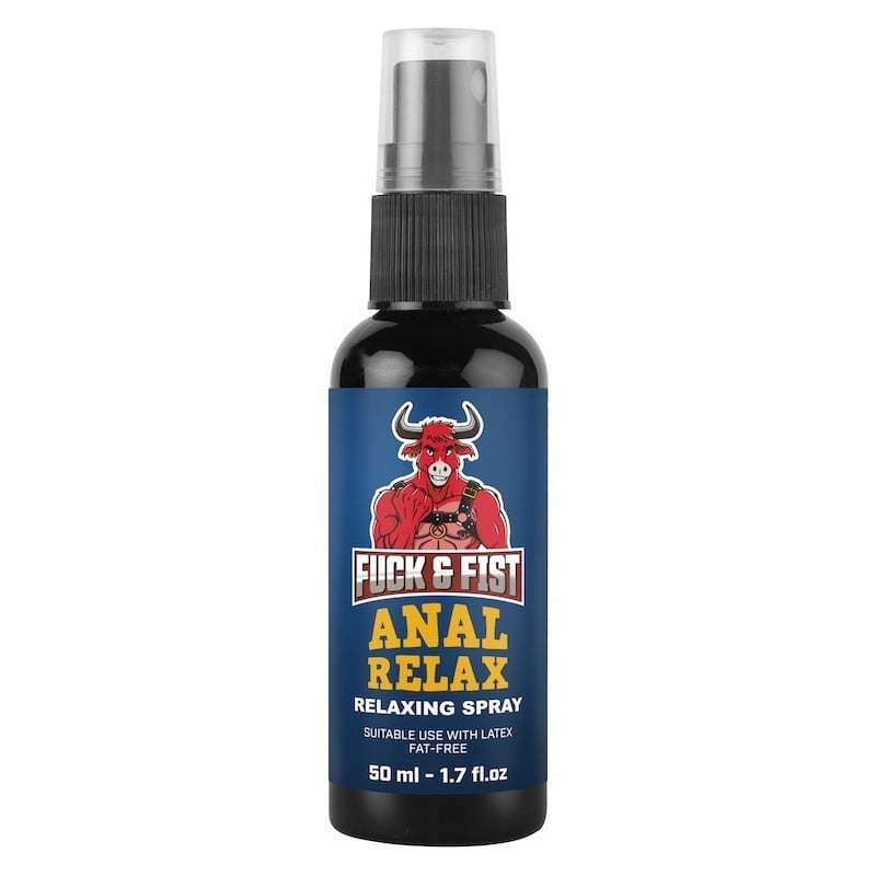 Fuck & Fist Anal Relax 50 ml, sprej pro usnadnění análního styku