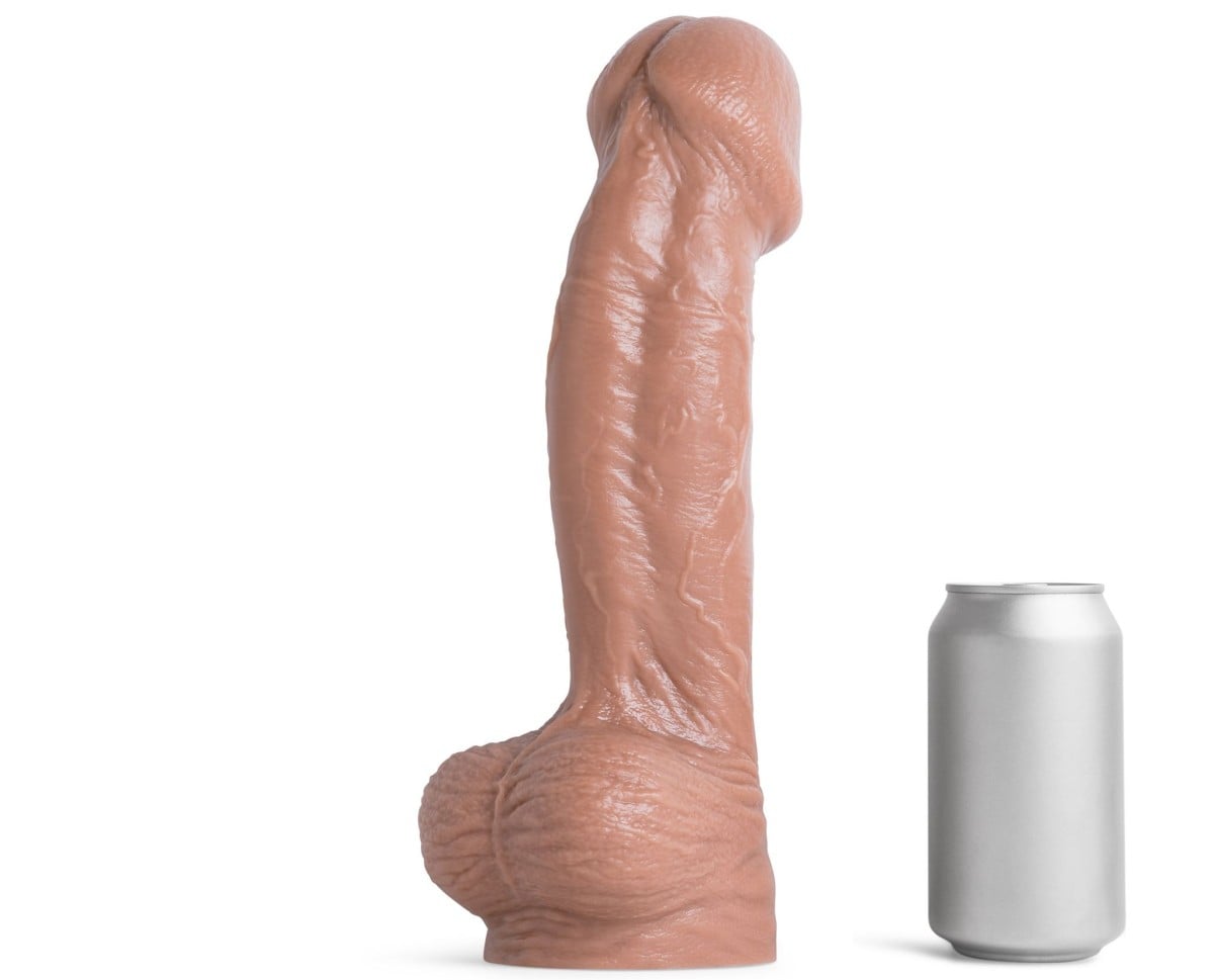 Mr. Hankey’s Toys Big Pop Med/LG, prémiové silikonové dildo s Vac-U-Lock 30,5 x 6,2–7,3 cm