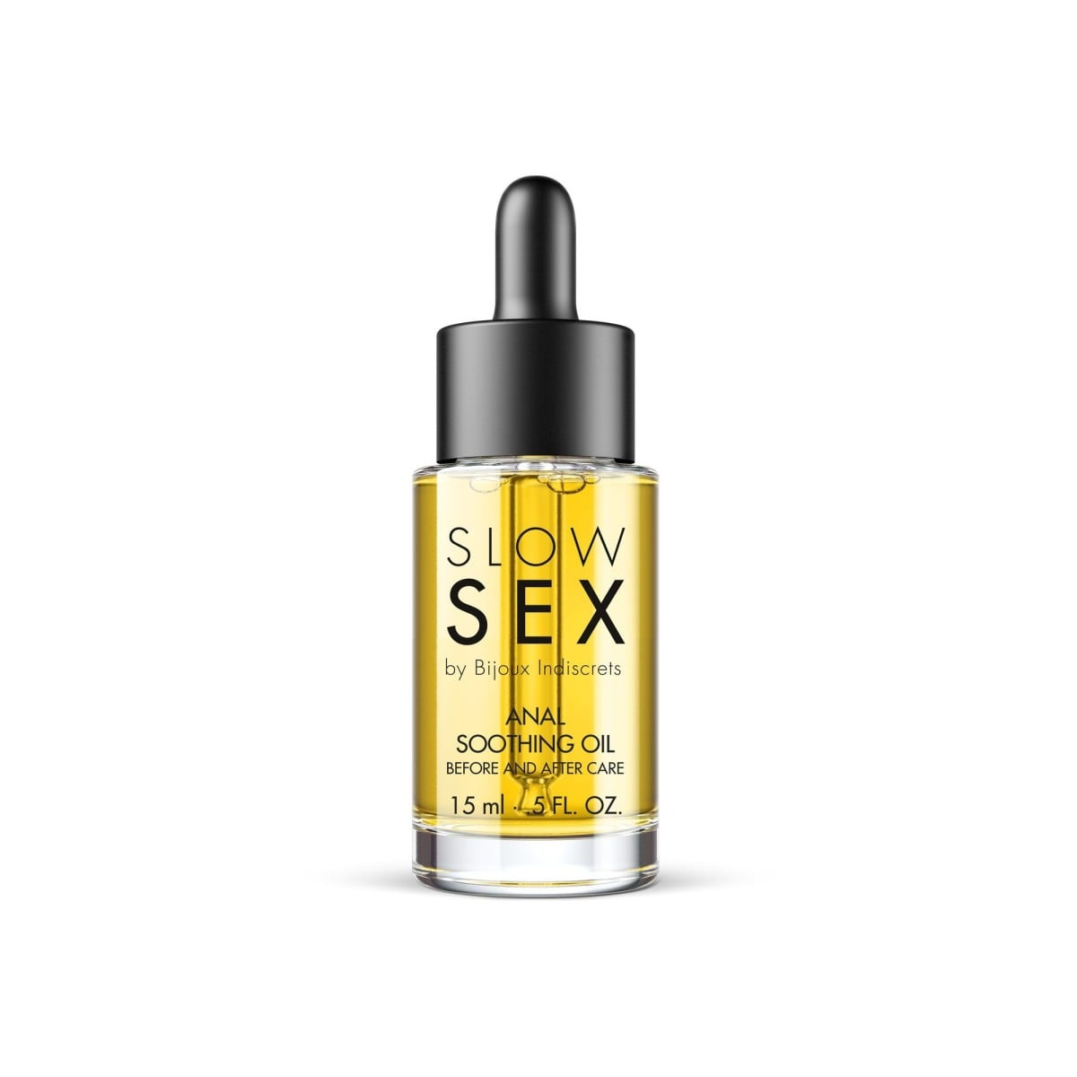 Bijoux Indiscrets Slow Sex Anal Soothing Oil 15 ml, zklidňující a regenerační anální olej