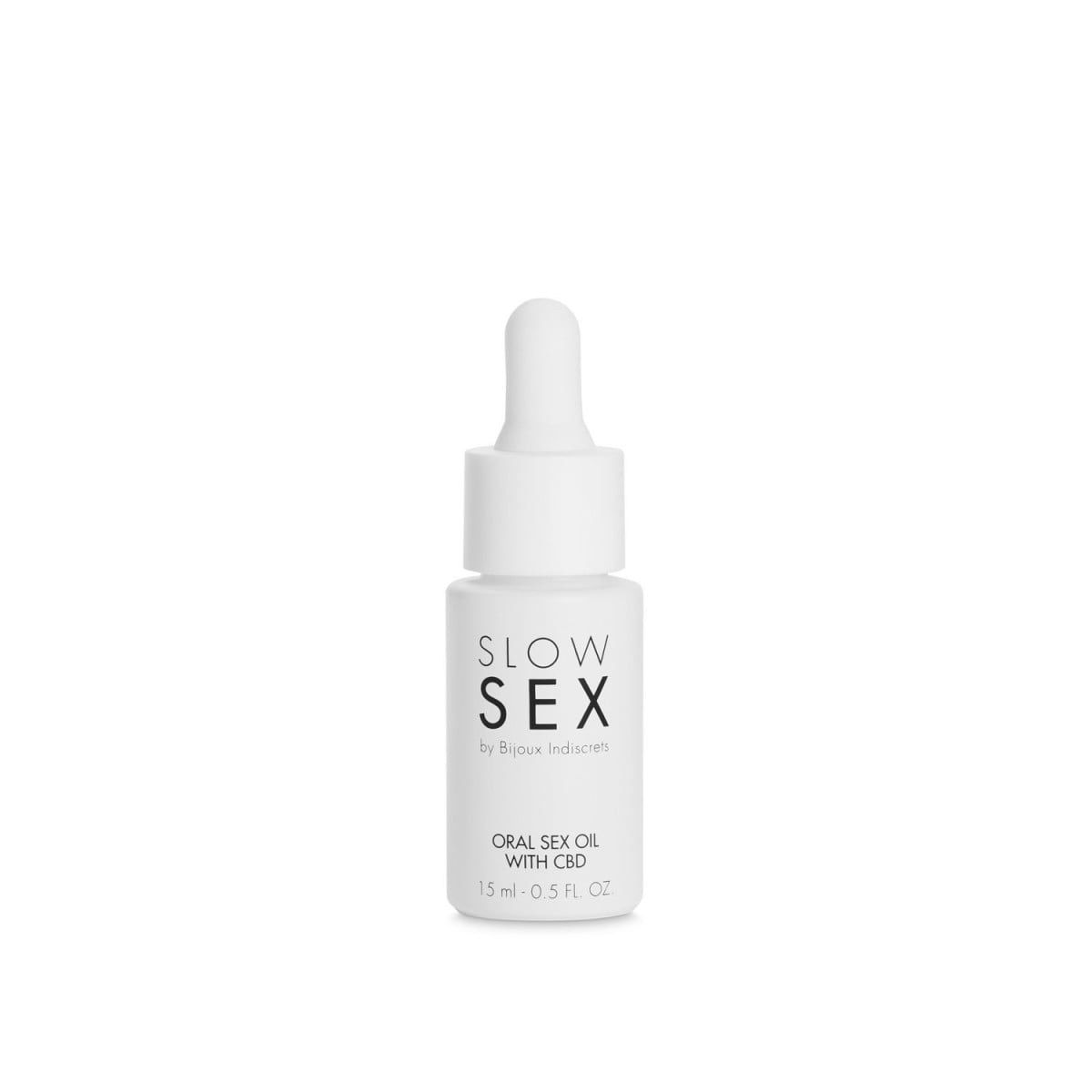 Bijoux Indiscrets Slow Sex Oral Sex Oil with CBD 15 ml, CBD olej na orální sex