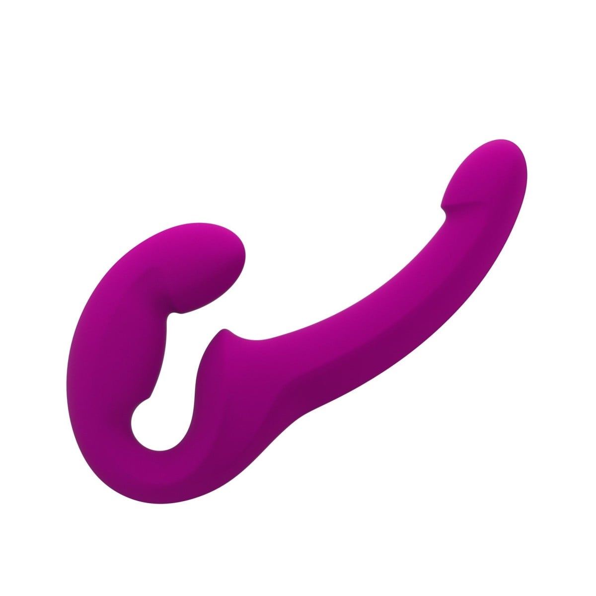Fun Factory Share Lite Blackberry, silikonové vkládací dildo