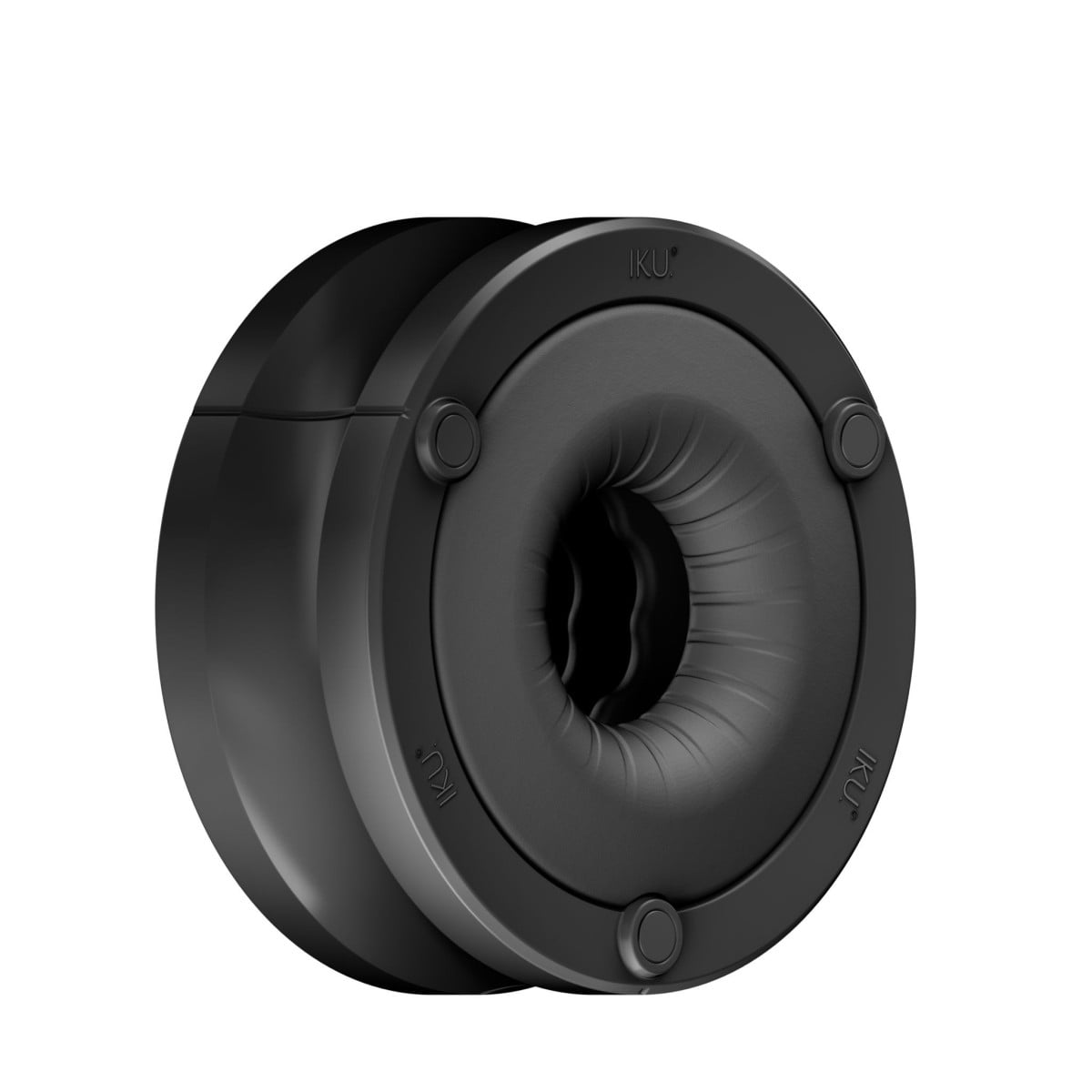 Fun Factory Iku Tight Black, silikonový kompaktní masturbátor