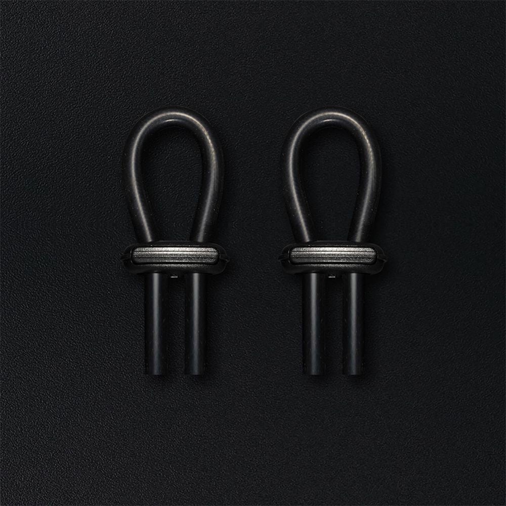 Dungeon Lab Conductive Rubber Rings CR-M6 6 mm, stahovací smyčky na penis a varlata pro elektrosex
