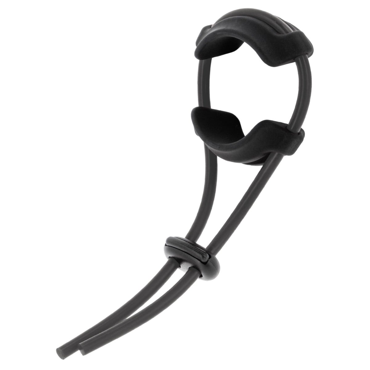 Hidden Desire Extreme Adjustable Comfort Cockring, nastavitelná silikonová škrtící smyčka na penis a varlata