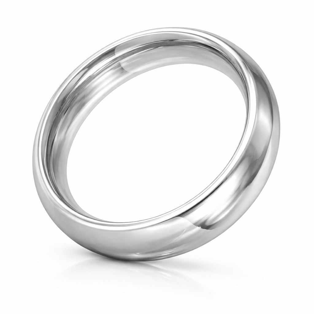 Erekční kroužek Slave4master Bravo Donut 60 mm, erekční kroužek z nerezové oceli, výška 15 mm, tloušťka 8 mm