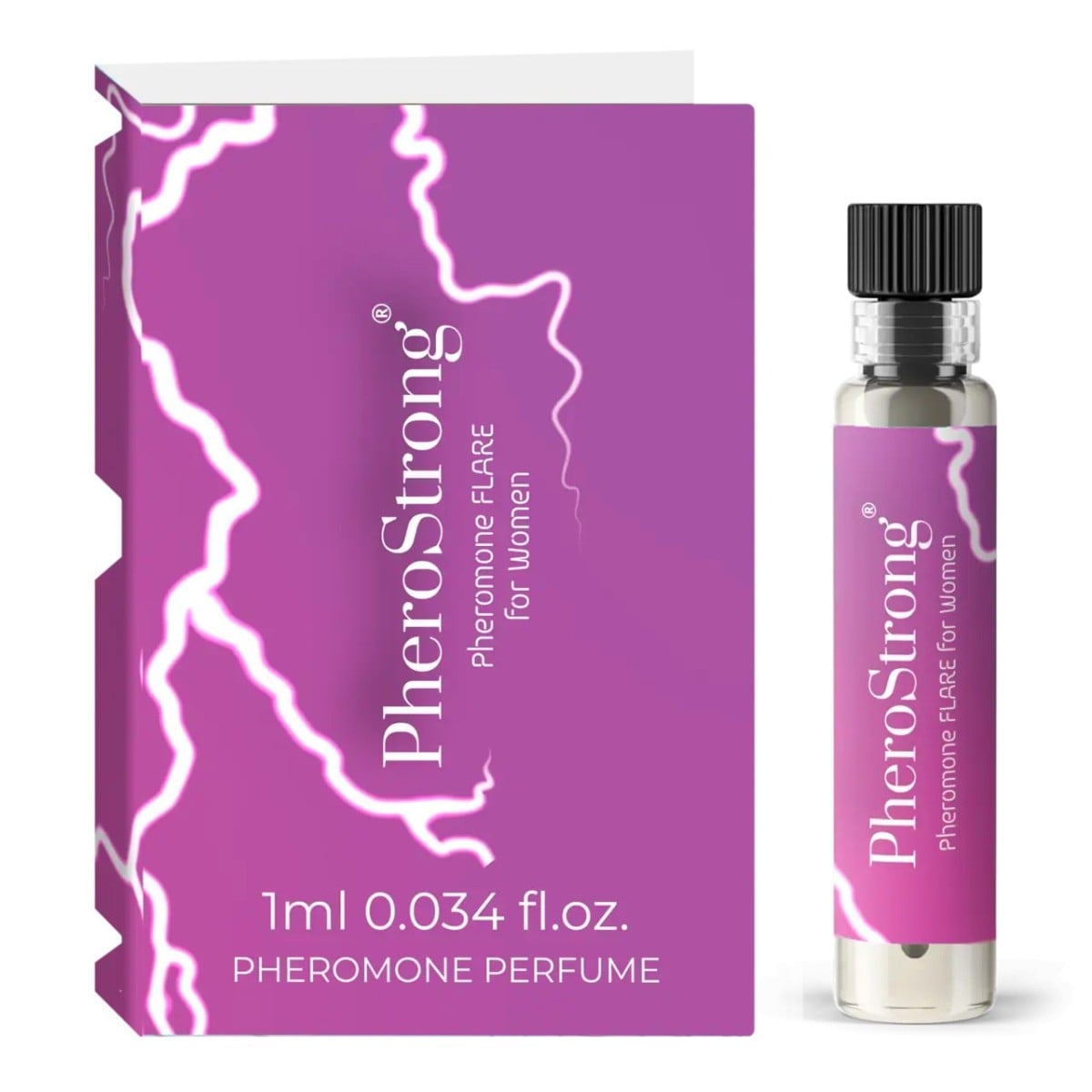 PheroStrong Flare for Women 1 ml, květinově-orientální parfém pro zvýšení sexuální přitažlivosti
