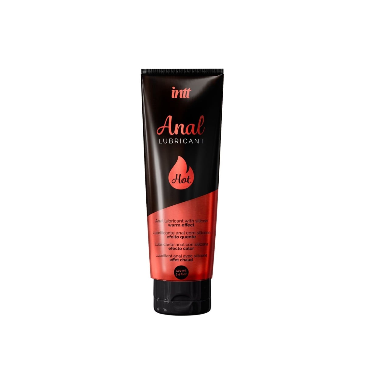 Intt Anal Warming Lubricant 100 ml, hybridní anální lubrikant s hřejivým účinkem