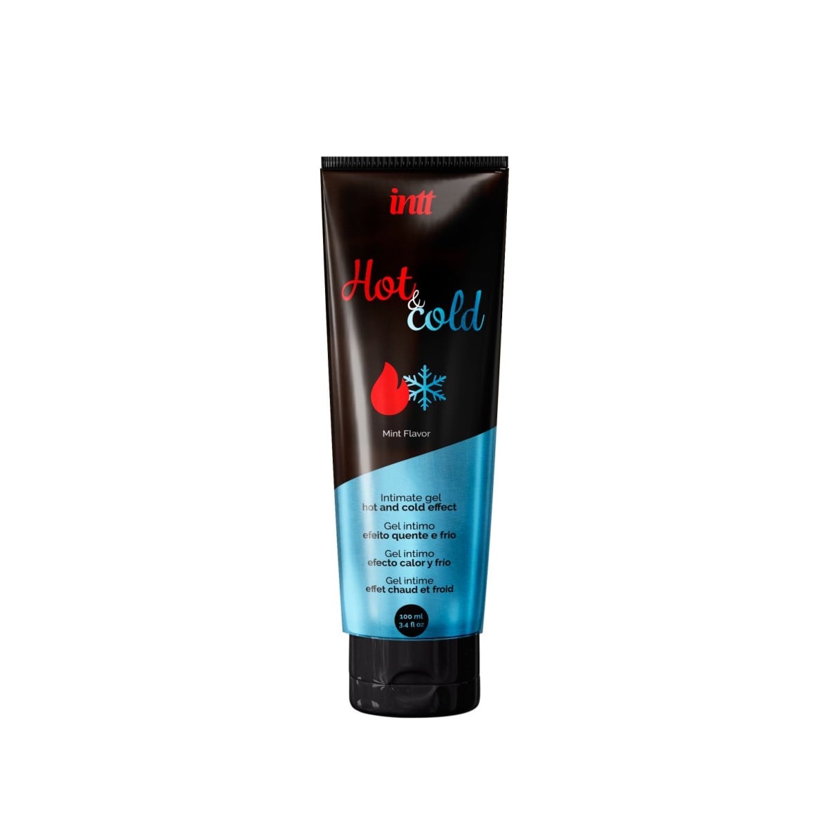 Intt Hot & Cold Intimate Gel 100 ml, intimní gel s hřejivým a chladivým efektem