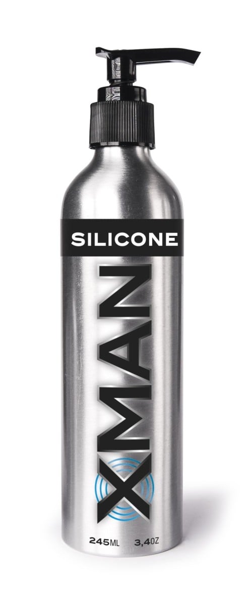 Xman Silicone Lubricant 245 ml, lubrikační a masážní gel na silikonové bázi