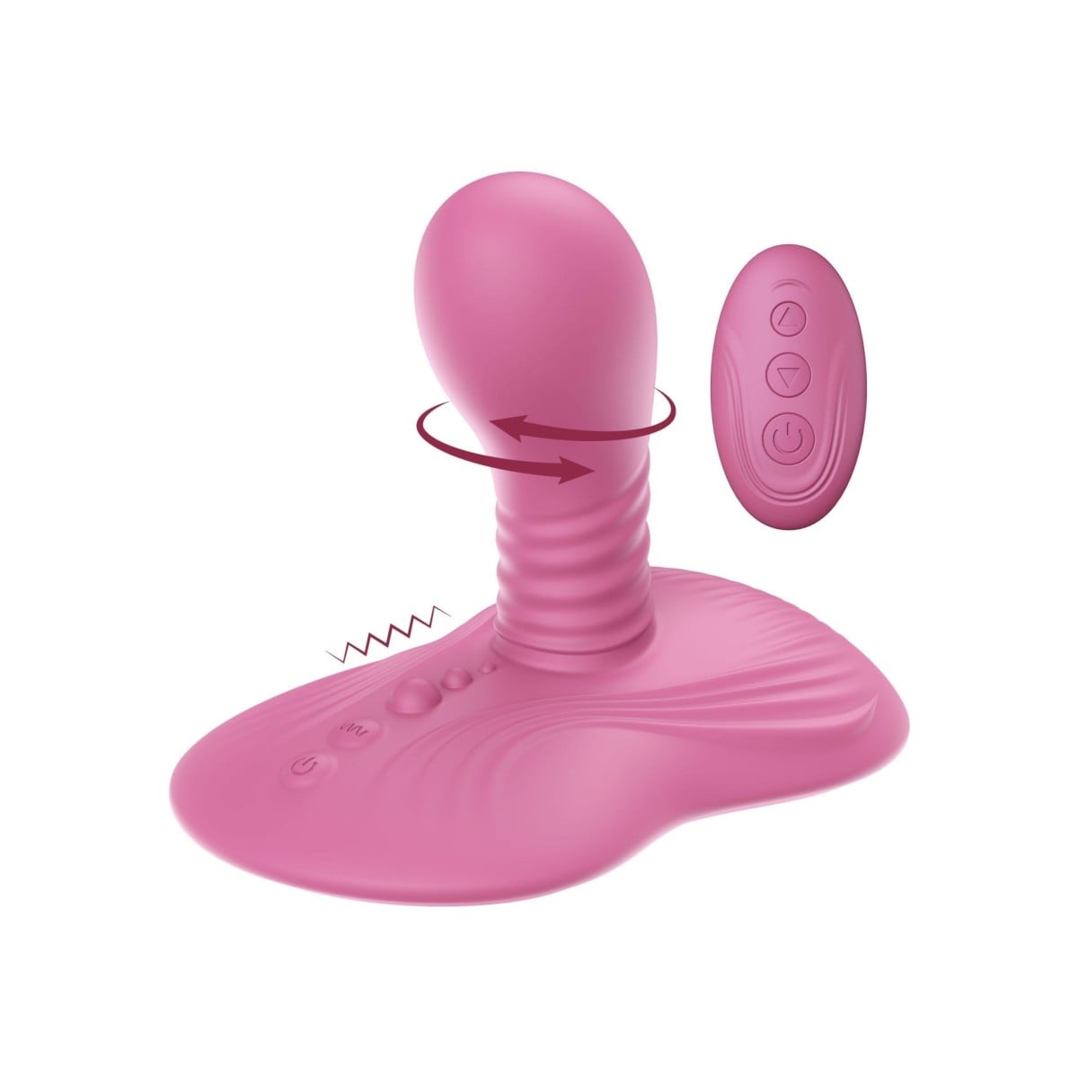 She.E.O Rotating Vibrating Grinder, masturbační podložka na dálkové ovládání
