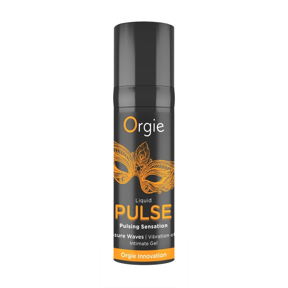 Orgie Liquid Pulse 15 ml, slíbatelný stimulační gel s vibračním efektem