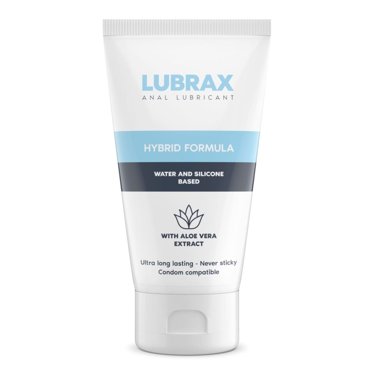 IntimateLine Lubrax Hybrid Formula Lubricant 50 ml, hybridní lubrikační gel na bázi vody a silikonu s aloe vera
