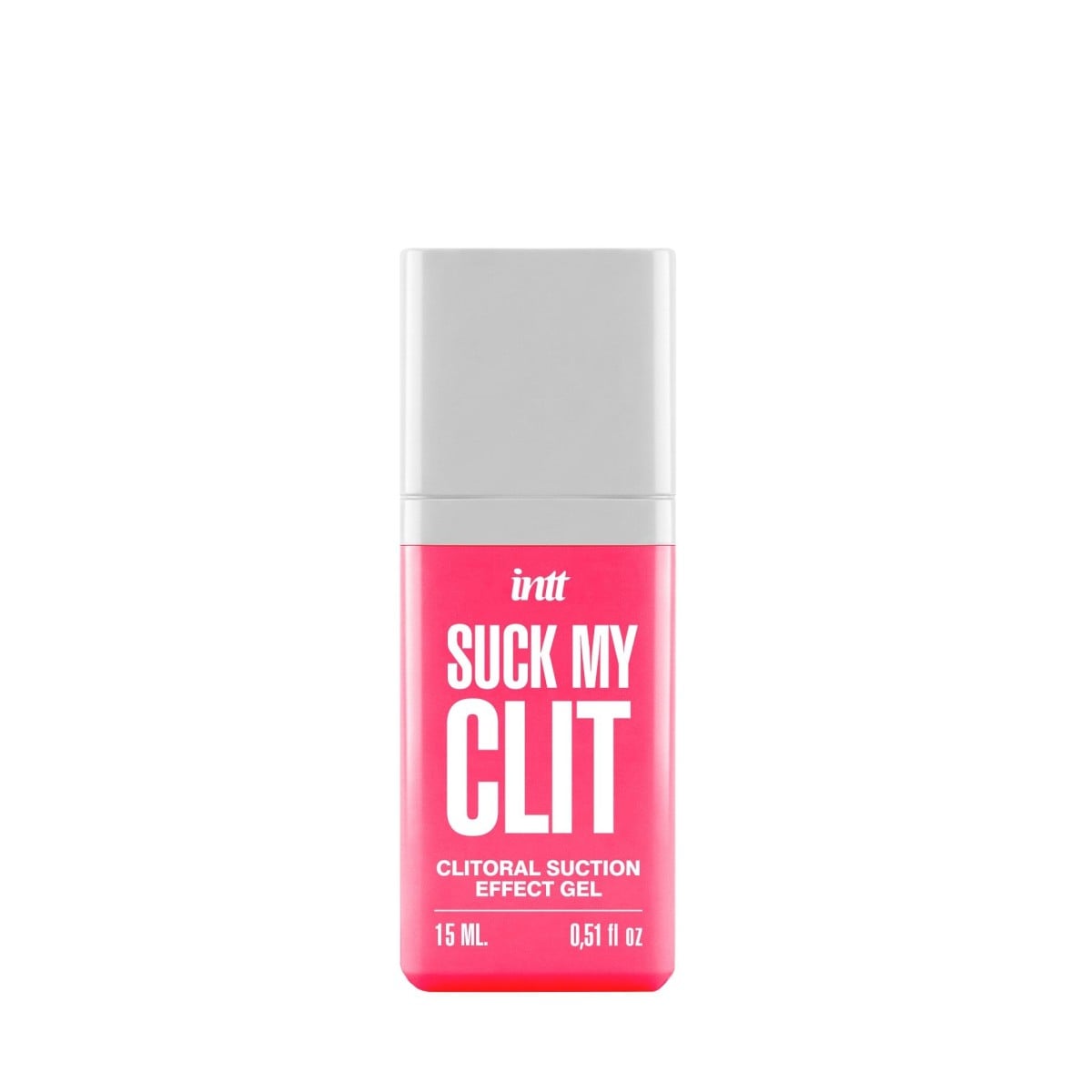 Intt Suck My Clit Wild Strawberry 15 ml, stimulačni gel se 4 účinky a vůní jahod