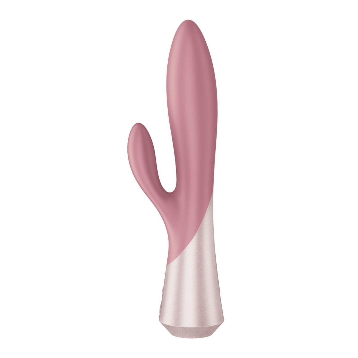 Satisfyer Pearl Bunny 1, dvojitý silikonový vibrátor s rotujícími perličkami