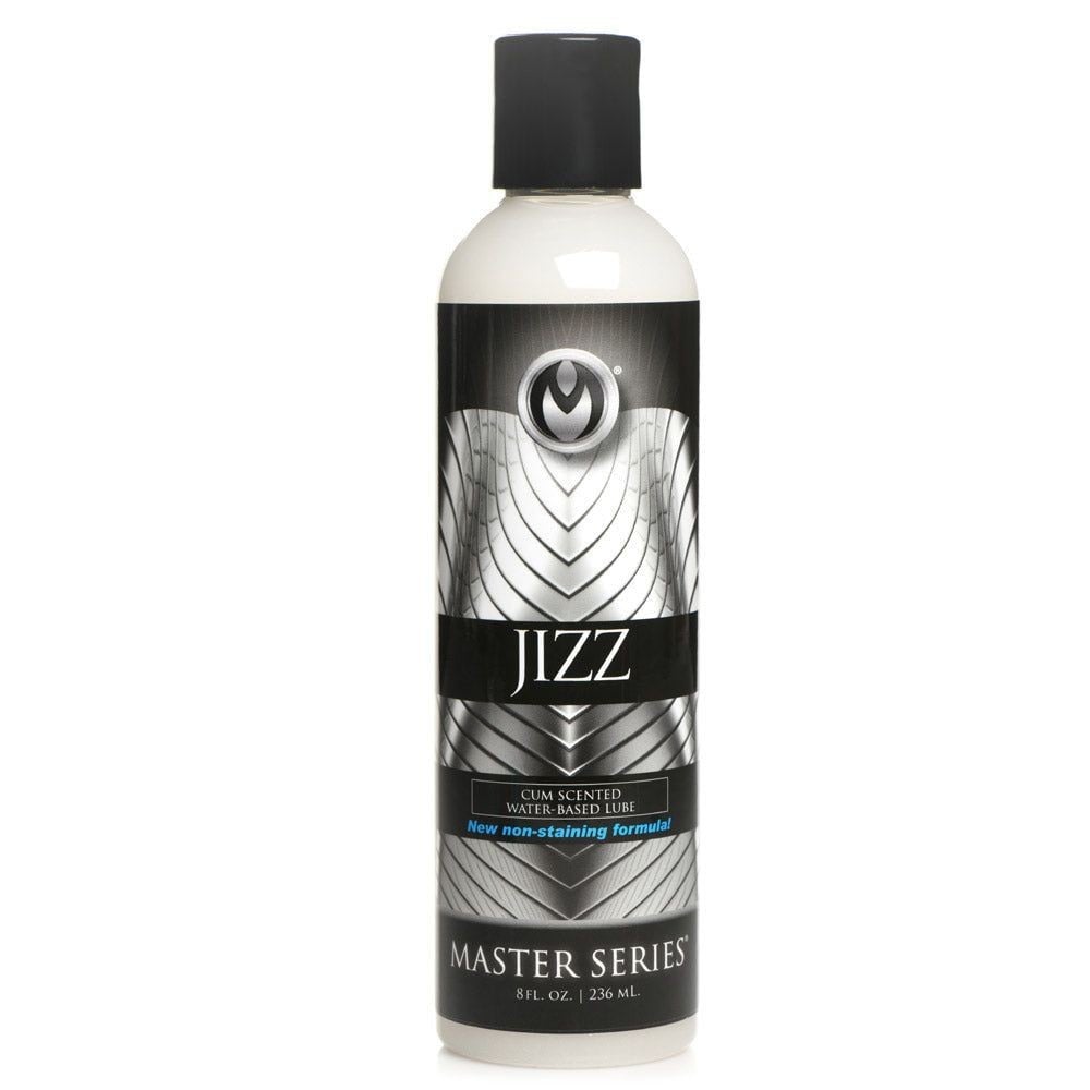 Master Series Jizz Cum Scented Lube 236 ml, lubrikant na vodní bázi s vůní a konzistencí spermatu