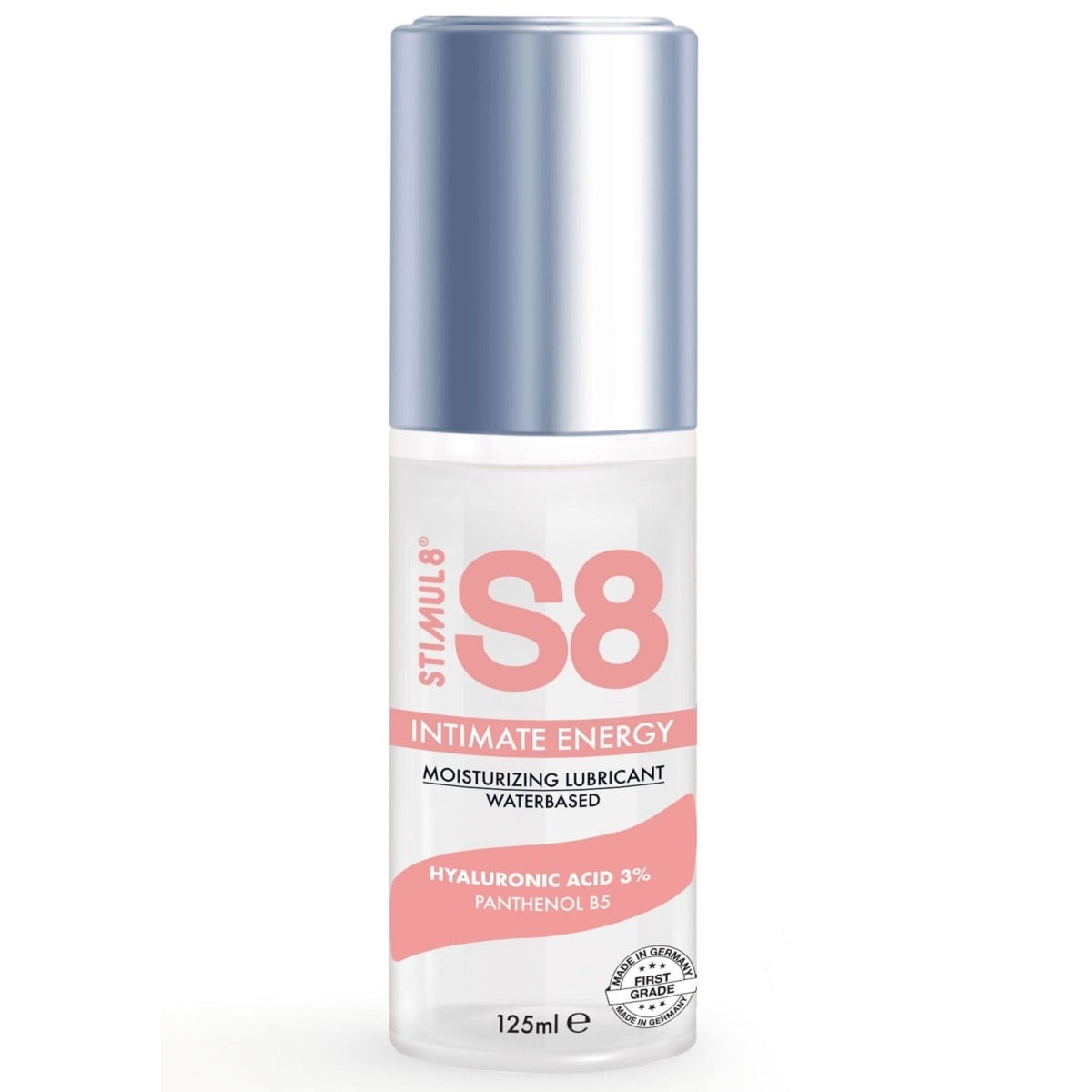 Stimul8 Hyaluron Lubricant 125 ml, hydratační lubrikant na vodní bázi