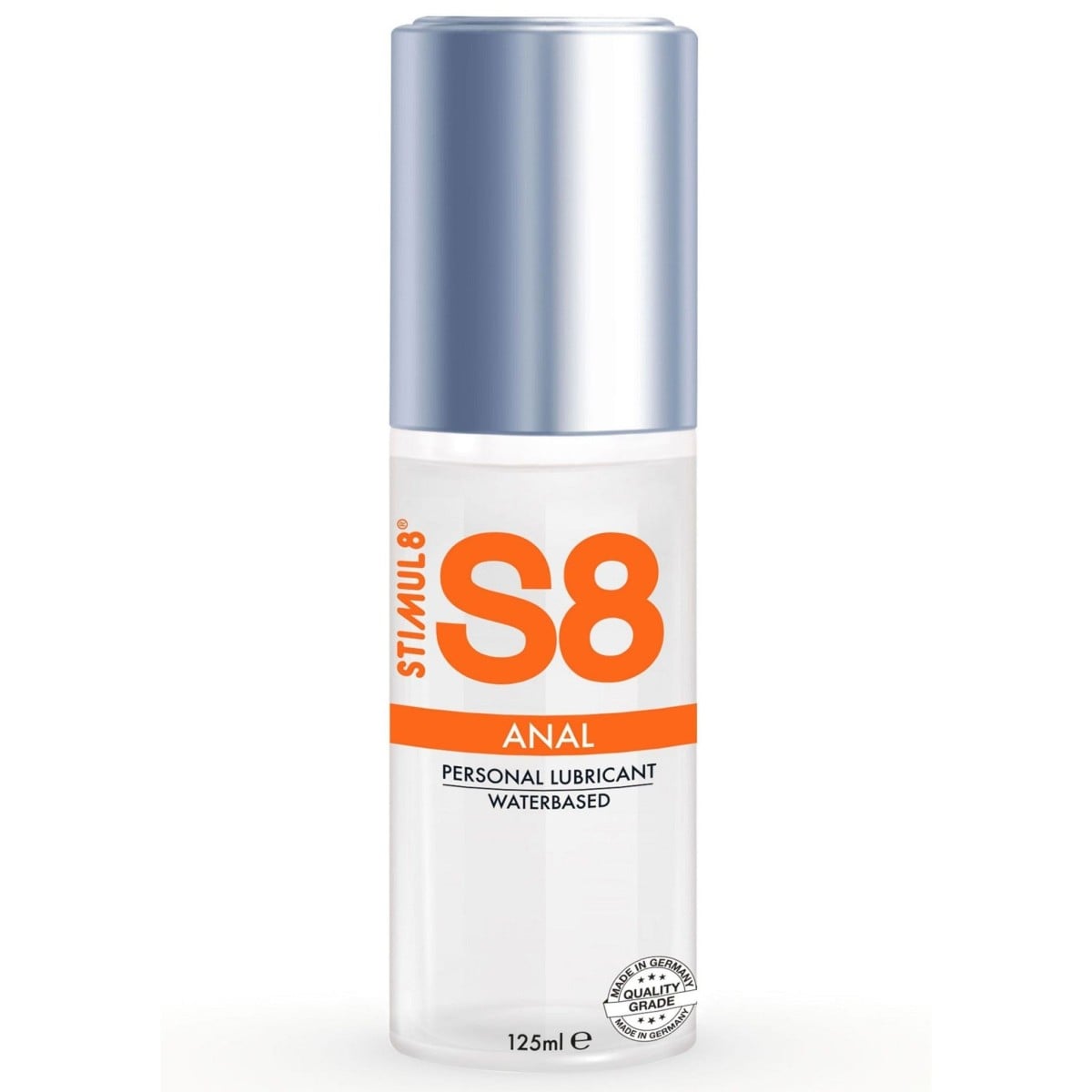 Stimul8 S8 Anal Lubricant 125 ml, anální lubrikant na vodní bázi