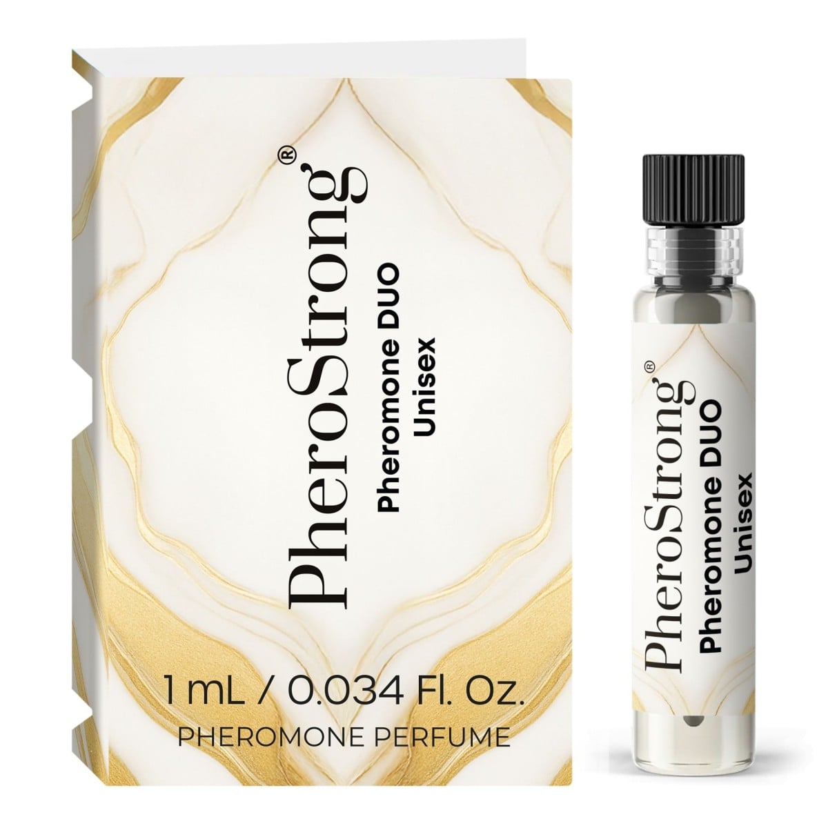 PheroStrong Duo Unisex 1 ml, svěže-orientální parfém pro zvýšení sexuální přitažlivosti