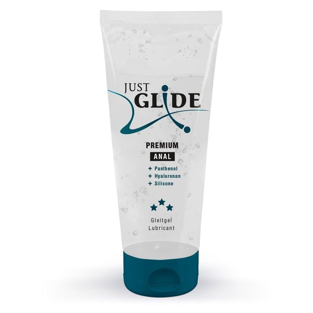 Just Glide Premium Anal 200 ml, hydratační hybridní anální lubrikant