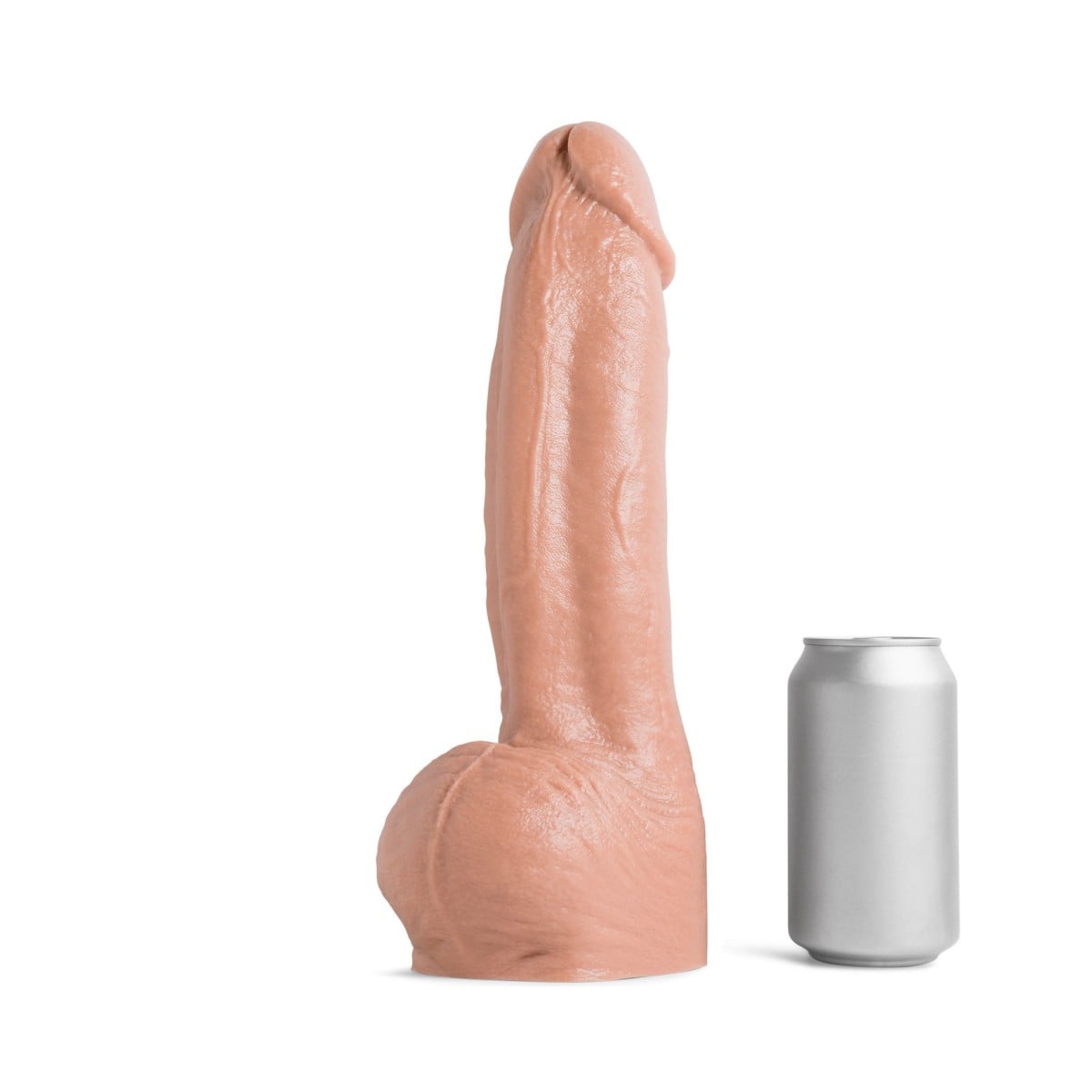 Mr. Hankey’s Toys HungOakland Dildo L, prémiové silikonové dildo s Vac-U-Lock 31,6 x 6,6–7,2 cm