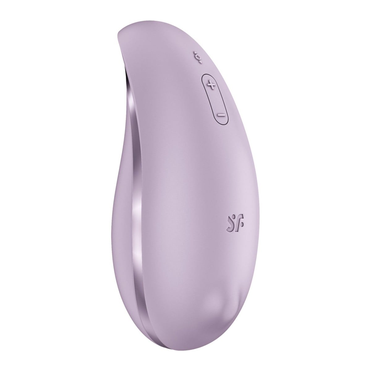 Přikládací stimulátor Satisfyer Tap & Roll fialový, stimulátor s poklepáváním a rolováním