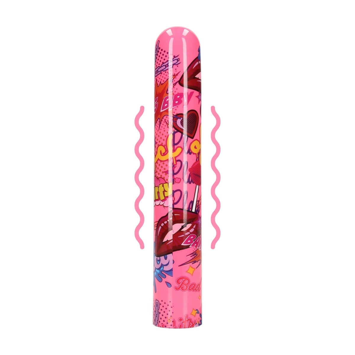 Shots Kaotix Pop Art Vibrator, multirychlostní vibrátor 17 x 2,8 cm