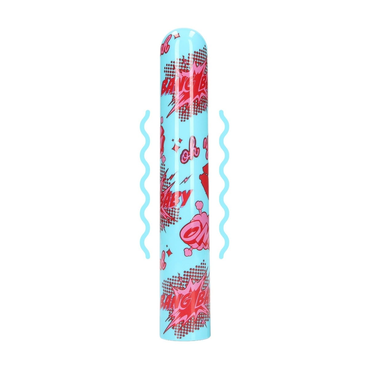 Kaotix Bang Baby Vibrator, multirychlostní vibrátor 17 x 2,8 cm