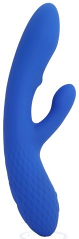 PlusOne Duální vibrační stimulátor, modrá