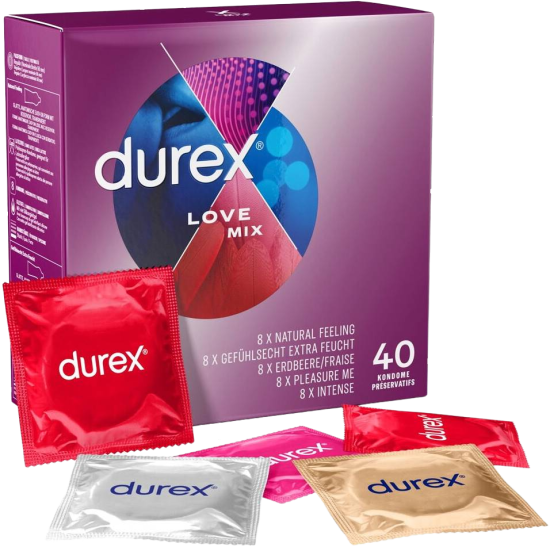 Durex Love Mix 40 ks