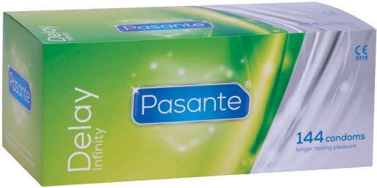 Pasante Delay condoms 144 pcs