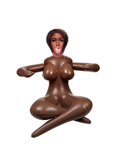 CalExotics Love Dolls Cum Close Love Doll - Caramel skin tone