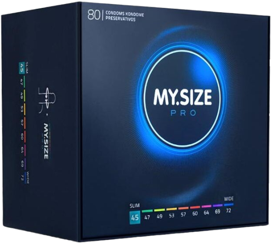 My Size - Pro Condoms 45 mm, 80 pcs