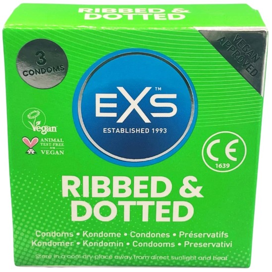 EXS Ribbed Dotted And Flared 3 ks