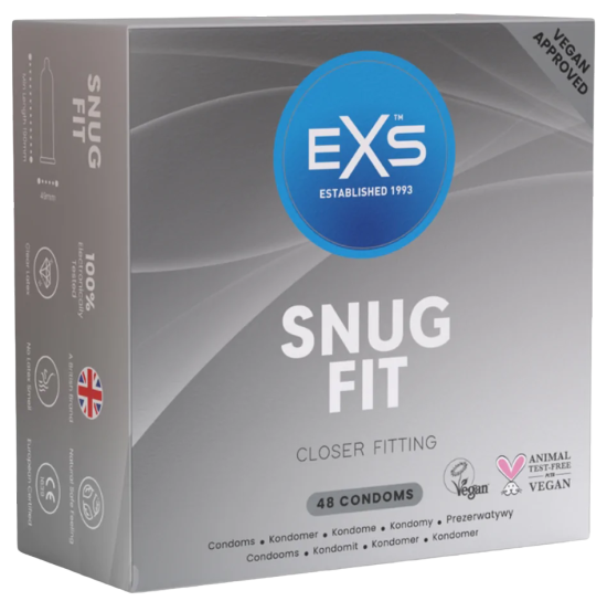 EXS Snug Fit 48 kondomy ks